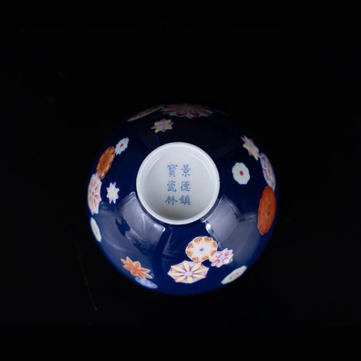 宝石蓝绣球杯 商品图4