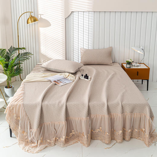 多喜爱   凉豆豆席《云杪（蓝）（香槟）》 商品图3