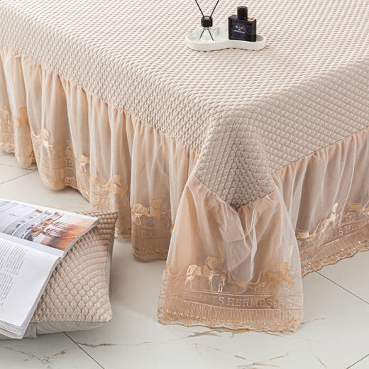 多喜爱   凉豆豆席《云杪（蓝）（香槟）》 商品图2