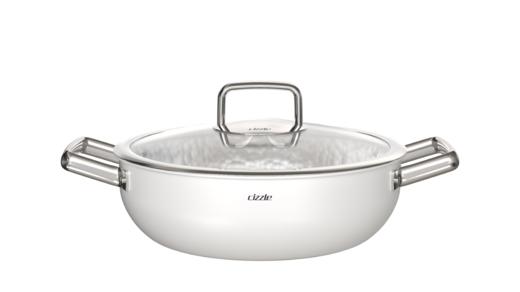 cizzle喜时 皓月系列炖炒锅/汤锅/煎盘/蒸格 商品图0