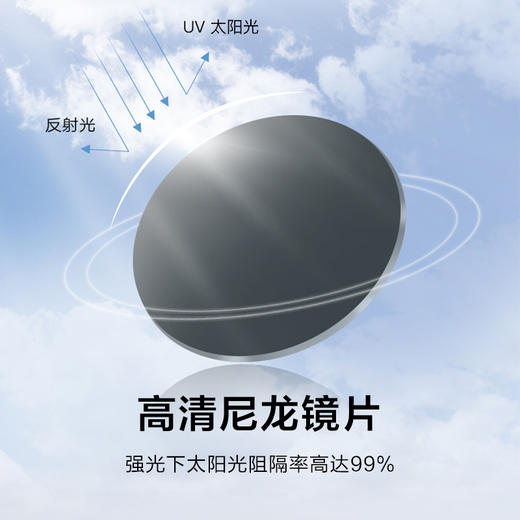 普莱斯太阳镜TR2142 修颜不挑脸 偏光超黑 猫眼型框 双色可选 商品图7