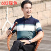 【潮流凸显魅力❗️夏季新款中年爸爸短袖】舒适透气柔软，冰丝t恤男士商务休闲翻领男装t恤父亲节礼物粉丝专属男士父亲节礼物新年礼盒年货礼盒 商品缩略图4