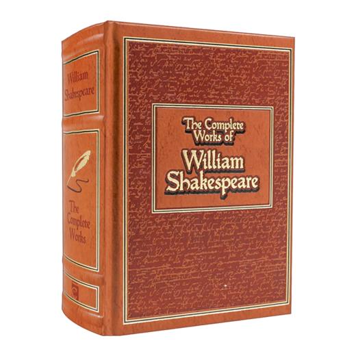 英文原版 Complete Works of William Shakespeare 莎士比亚全集 皮质封面 英文版 进口英语原版书籍 商品图2