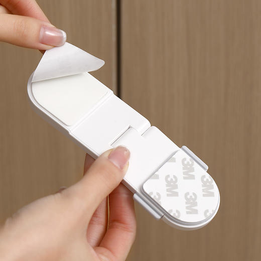 FaSoLa 儿童锁扣宝宝防夹手防护抽屉扣柜门柜子冰箱防开门窗户卡扣安全锁 商品图9