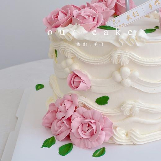 韩式裱花微加高蛋糕-低糖处理无添加 商品图1