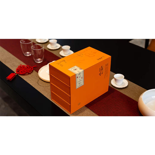 【香气落水】桃渊茗 临水 特级水仙 武夷岩茶 256g/盒 礼盒装 商品图1