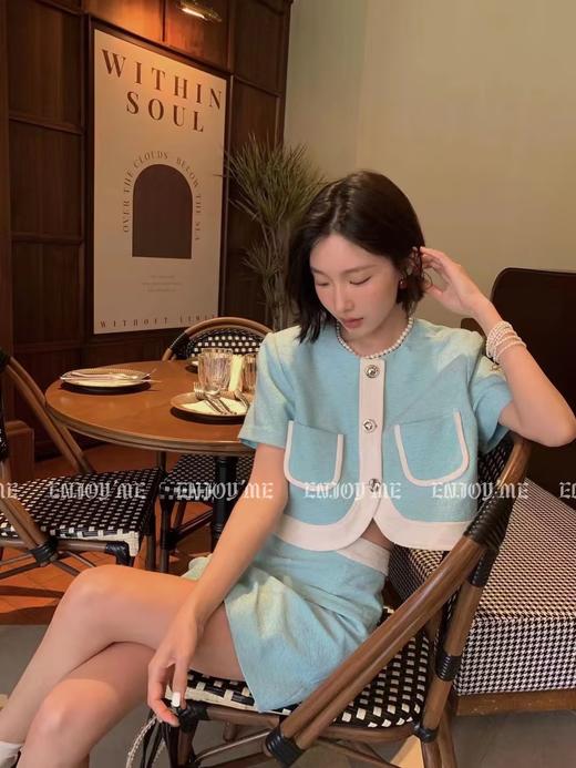 【门店同款】2023年夏季小香风拼色套装 150944040 商品图0