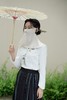 逸红颜周末小集市#真丝全护防晒面罩「丝柔」6A级素绉缎面料 眼角到颈部全方位防晒 商品缩略图1