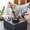 便携式黑陶旅行茶具套装家用车载户外小套喝茶杯茶壶茶叶罐礼盒装 商品缩略图3