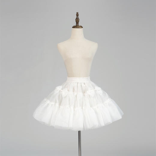 【现货】衬裙 玻璃纱暴力A三段/四段 古典玩偶 Lolita 商品图8