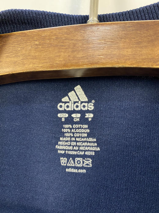 Y2K Vintage adidas 阿迪达斯 NCAA 美国大学体育协会 短袖T恤 _SST(S) 商品图2