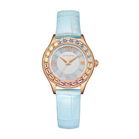 【表带】Harry Williams彩虹摩天轮系列女士皮带手表