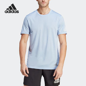 【库存有限，无货将作退款，建议勿拍】Adidas/阿迪达斯RUN IT TEE M男子跑步运动短袖T恤IC7631