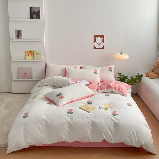 全棉满版毛巾绣四件套 商品图2