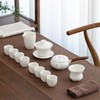 羊脂玉轻奢功夫茶具高档家用办公室德化白瓷茶壶茶杯盖碗整套礼盒 商品缩略图7