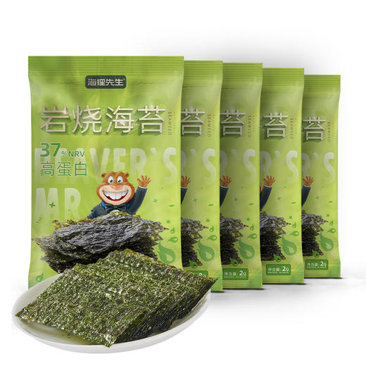 海狸先生岩烧海苔食材拌饭包饭材料2g*24袋 商品图0