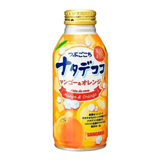 三佳丽芒果+橙汁饮料（含椰果）380G 商品图0