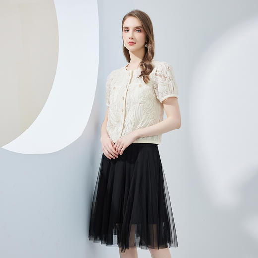 NF8H5斯尔丽瑟俪2023夏季法式浪漫柔美减龄套装 商品图2