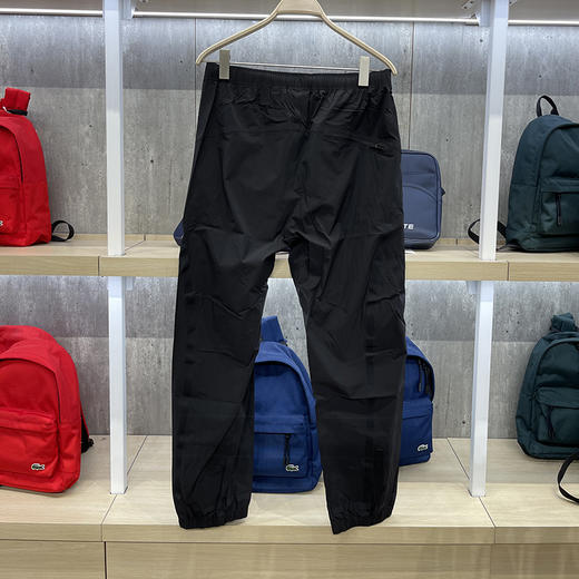 Lacoste/法国鳄鱼 男士纯色束脚抽绳松紧腰微弹休闲裤XH6182 商品图2