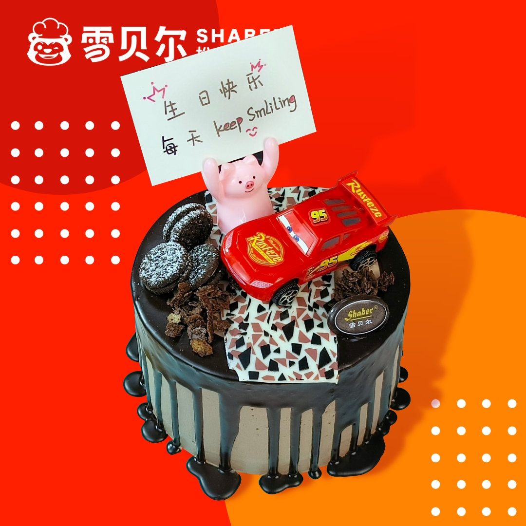 汽车总动员（五寸，汽车颜色随机 ）