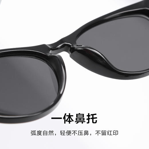 普莱斯太阳镜TR2142 修颜不挑脸 偏光超黑 猫眼型框 双色可选 商品图6