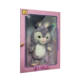 诺拉星幻萌宝粉猫*紫兔2款混装开窗盒