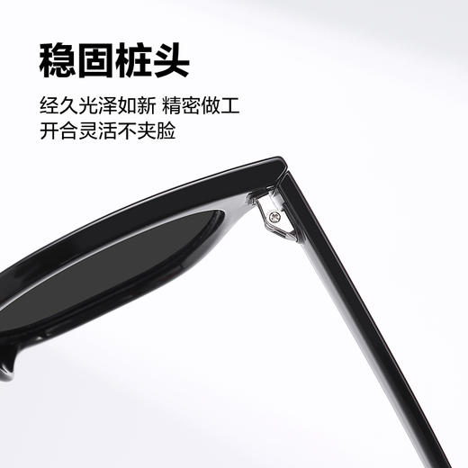 普莱斯太阳镜7106  修颜不挑脸 偏光超黑 四色可选 商品图4