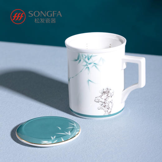 玉竹清韵盖杯 商品图4