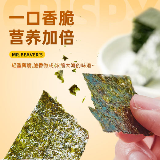 海狸先生岩烧海苔食材拌饭包饭材料2g*24袋 商品图1