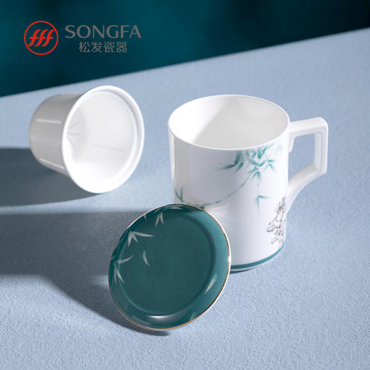 玉竹清韵盖杯 商品图3