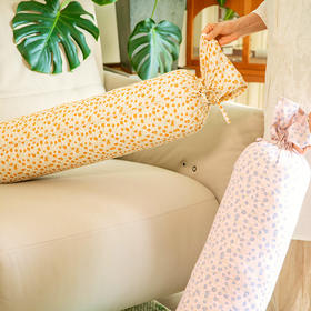 花舞系列糖果枕清新碎花双色糖果枕