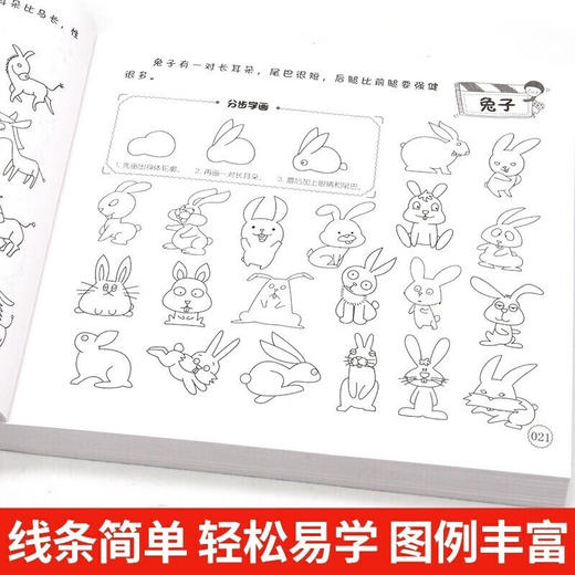 成都地图 简笔画10000例 非塑封/9787555715528 商品图3