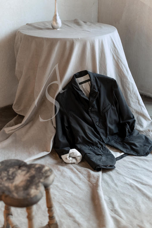 Paul Harnden 男士薄羊毛BLAZER西装外套 商品图3