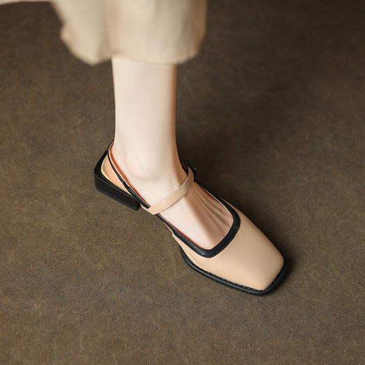 舒适百搭，复古玛丽珍凉鞋J-796F 商品图2