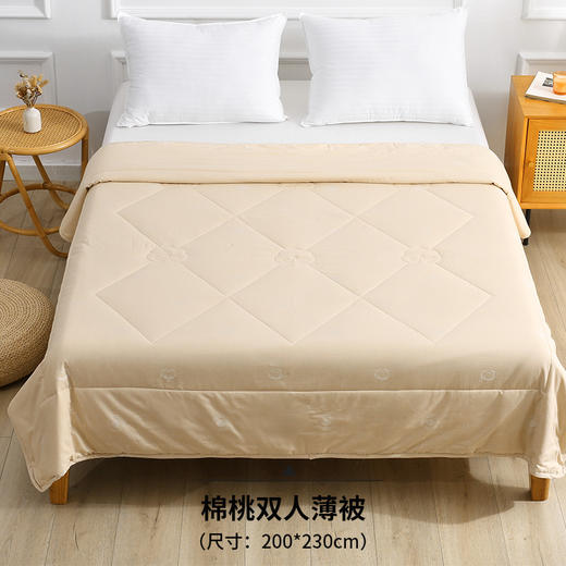 素道有机彩棉夏凉被 透气不闷柔软细腻亲肤【京东快递送货上门】 商品图0