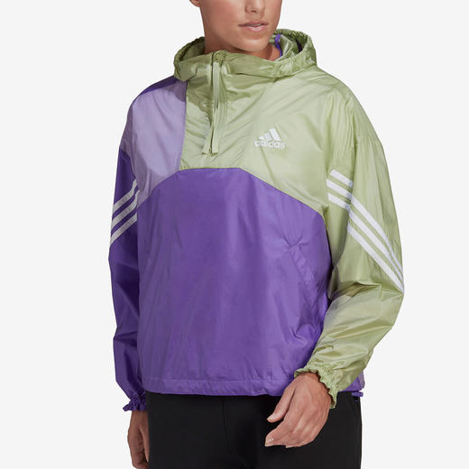 Adidas/阿迪达斯男女梭织连帽休闲运动夹克外套 H48581 商品图2