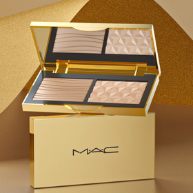 限定款！MAC/魅可小金盒双色修容高光热门生姜高光+Omega鼻影【CDF】