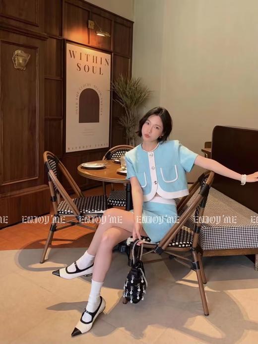 【门店同款】2023年夏季小香风拼色套装 150944040 商品图1