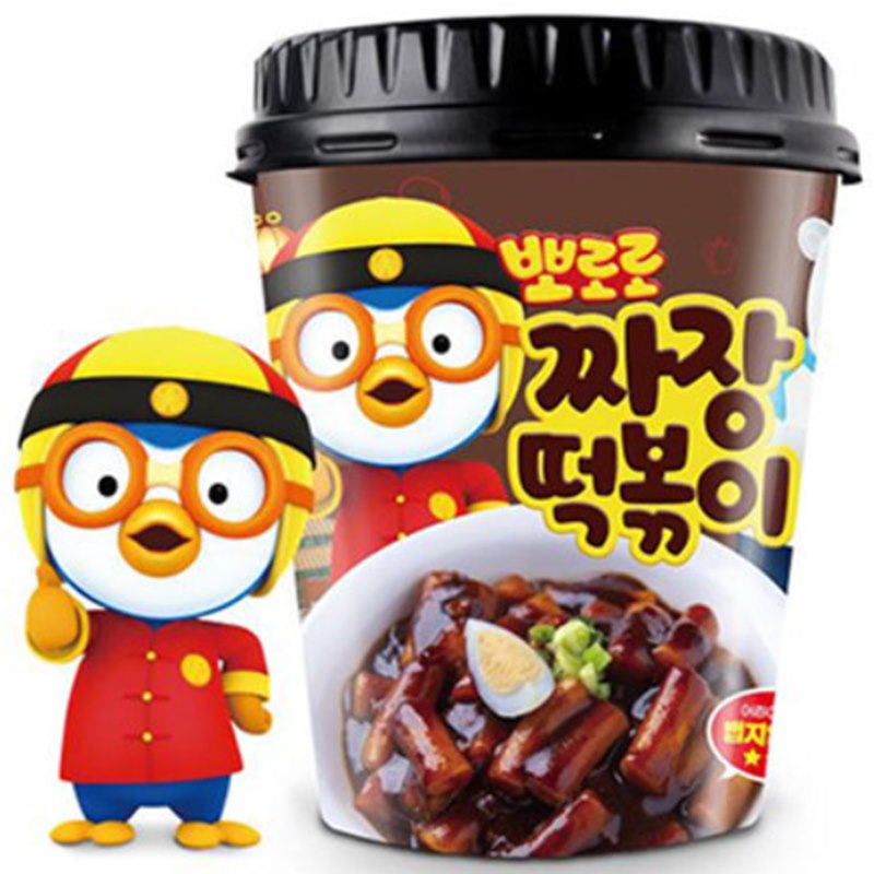 啵乐乐炸酱炒年糕110g뽀로로 짜장 떡볶이