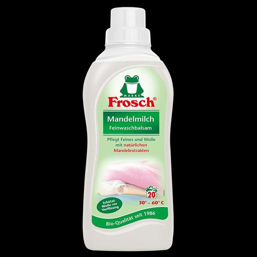 Frosch福纳丝 环保杏仁油柔顺羊毛真丝洗衣液750ml*2/组 商品图0