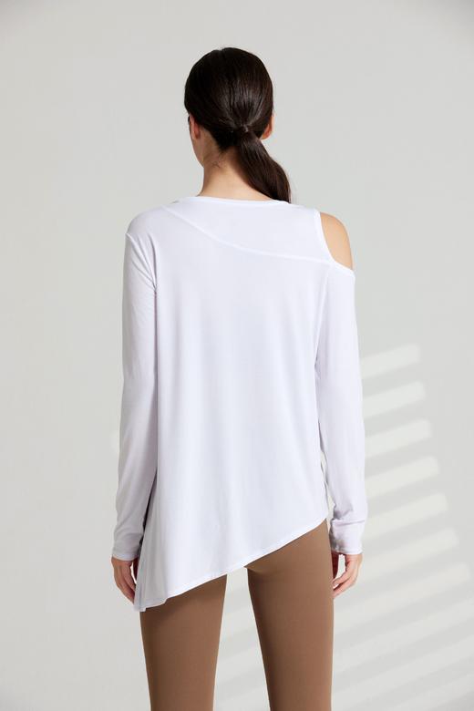 哈瓦塔长袖漏肩罩衫上衣 商品图6