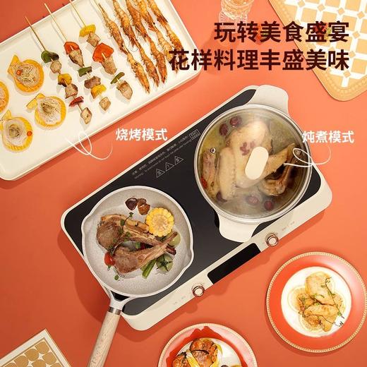 TY大宇 双头电磁炉（IH多功能料理盘）DYHG-C20A1【鲜知10.0】 商品图2