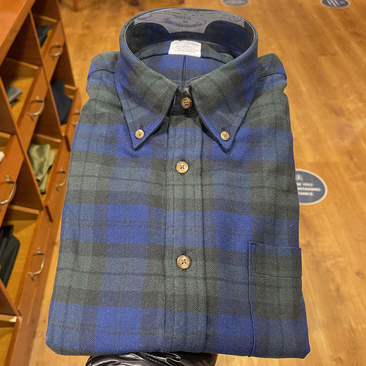  Brooks Brothers/布克兄弟 男士纯棉REGENT FIT长袖衬衫 商品图0