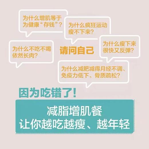 减脂增肌餐 一盘搞定 / 均衡：代谢与营养自我管理 协和营养科大咖于康、李宁联手打造 商品图2