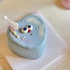 ins风爱心搞怪蛋糕（蓝色粉色两色选择）-低糖处理无添加 商品缩略图4