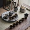 粗陶复古茶具套装陶瓷功夫茶具套装家用简约办公茶壶茶杯茶盘盖碗 商品缩略图2