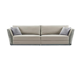 Fred 四人沙发 | 更多座位，皮布面料可选，详询客服