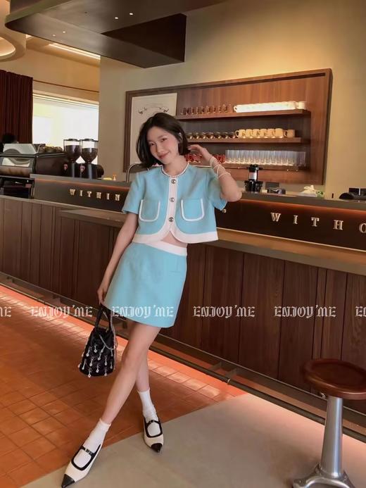 【门店同款】2023年夏季小香风拼色套装 150944040 商品图3