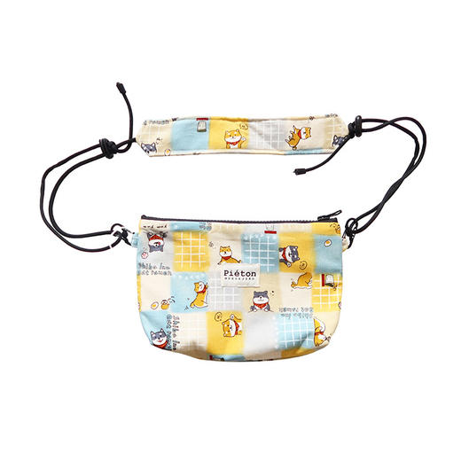 HUJI祤集pieton斜挎包插画柴柴柴犬 商品图0