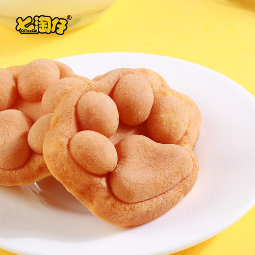 七淘仔熊掌烧蛋糕整箱220g港式鸡蛋仔小零食早餐面包休闲食品充饥夜宵 商品图0